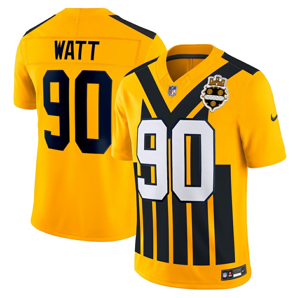 T.J. Watt  Alternate Vapor F.U.S.E. Limited Jersey - Pittsburgh Steelers