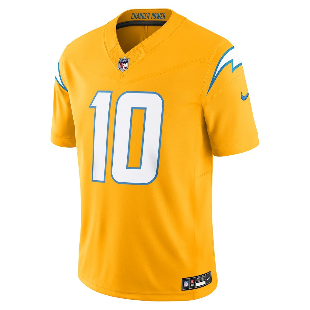 Justin Herbert  Alternate Charger Power Vapor F.U.S.E. Limited Jersey - Los Angeles Chargers