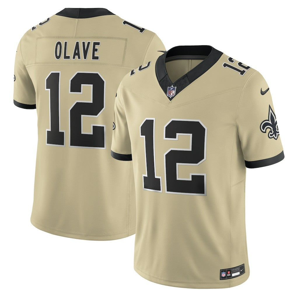 Chris Olave  Gameday Golds Alternate Vapor F.U.S.E. Limited Jersey - New Orleans Saints