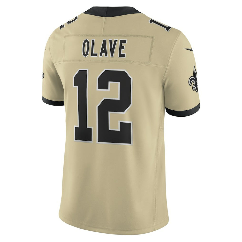 Chris Olave  Gameday Golds Alternate Vapor F.U.S.E. Limited Jersey - New Orleans Saints