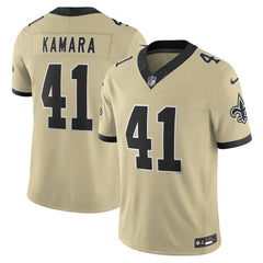 Alvin Kamara  Gameday Golds Alternate Vapor F.U.S.E. Limited Jersey - New Orleans Saints