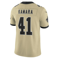 Alvin Kamara  Gameday Golds Alternate Vapor F.U.S.E. Limited Jersey - New Orleans Saints