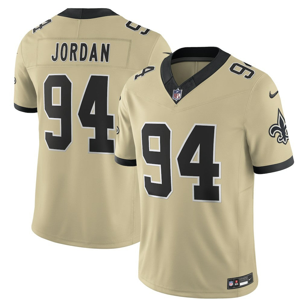 Cameron Jordan  Gameday Golds Alternate Vapor F.U.S.E. Limited Jersey - New Orleans Saints