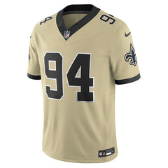 Cameron Jordan  Gameday Golds Alternate Vapor F.U.S.E. Limited Jersey - New Orleans Saints