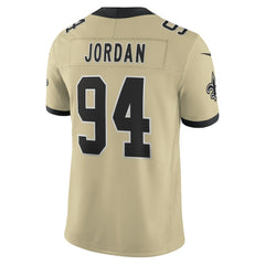 Cameron Jordan  Gameday Golds Alternate Vapor F.U.S.E. Limited Jersey - New Orleans Saints
