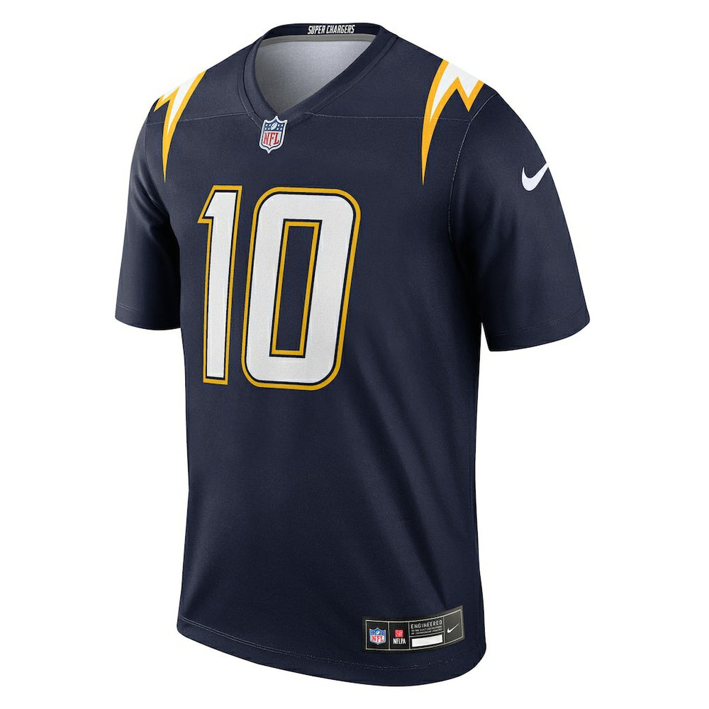 Justin Herbert  Alternate Super Chargers Legend Player Performance Top - Los Angeles Chargers