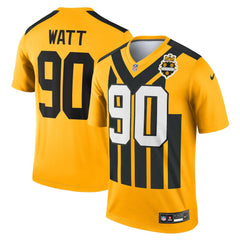 T.J. Watt  Alternate 1933 Throwback Legend Player Performance Top - Pittsburgh Steelers