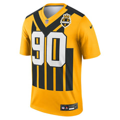 T.J. Watt  Alternate 1933 Throwback Legend Player Performance Top - Pittsburgh Steelers