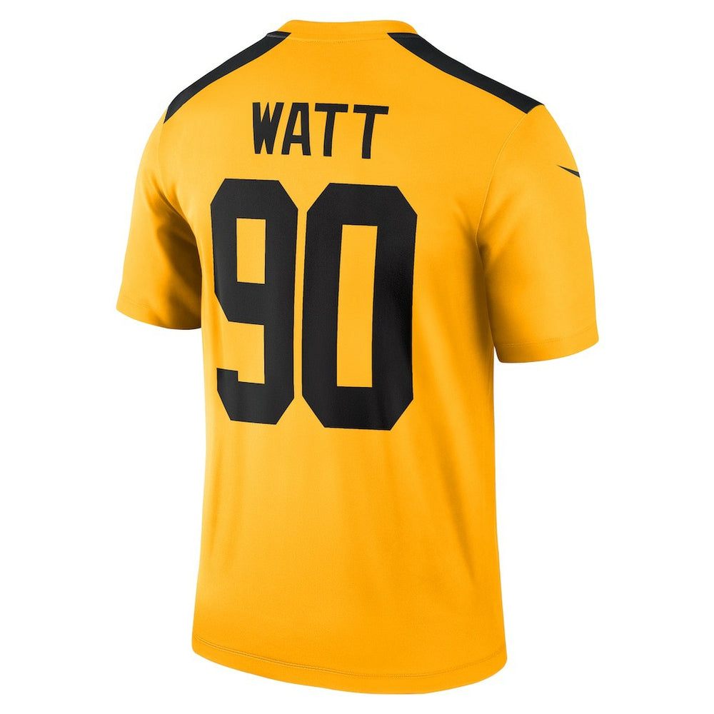 T.J. Watt  Alternate 1933 Throwback Legend Player Performance Top - Pittsburgh Steelers
