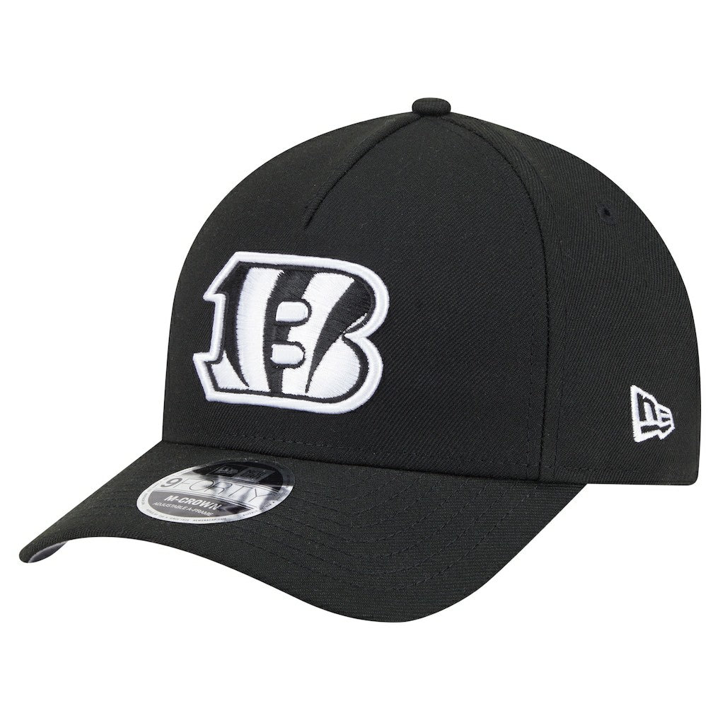 Team Collection 9FORTY M-Crown A-Frame Adjustable Hat - Cincinnati Bengals