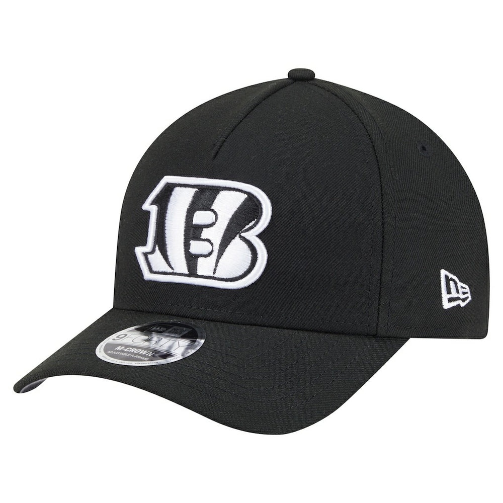 Team Collection 9FORTY M-Crown A-Frame Adjustable Hat - Cincinnati Bengals