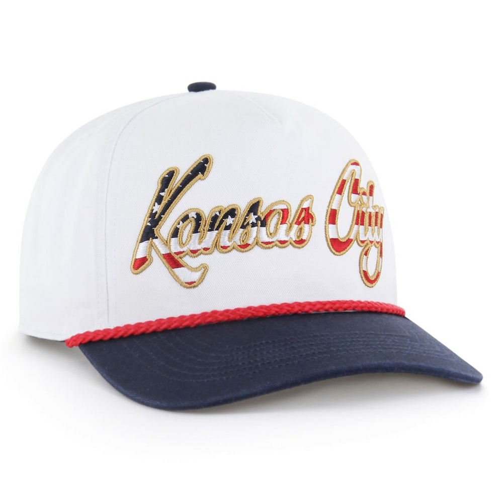 '47 Patriotic Overhand Hitch Adjustable Hat - Kansas City Chiefs