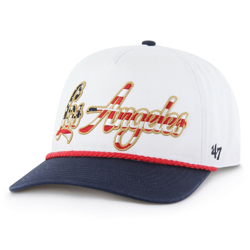 '47 Patriotic Overhand Hitch Adjustable Hat - Los Angeles Chargers