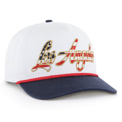 '47 Patriotic Overhand Hitch Adjustable Hat - Los Angeles Chargers