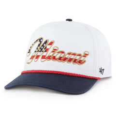 '47 Patriotic Overhand Hitch Adjustable Hat - Miami Dolphins