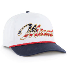 '47 Patriotic Overhand Hitch Adjustable Hat - Miami Dolphins