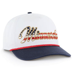 '47 Patriotic Overhand Hitch Adjustable Hat - Minnesota Vikings