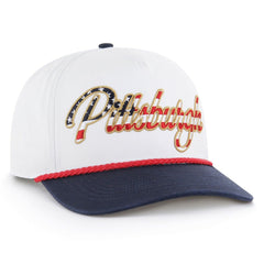 '47 Patriotic Overhand Hitch Adjustable Hat - Pittsburgh Steelers