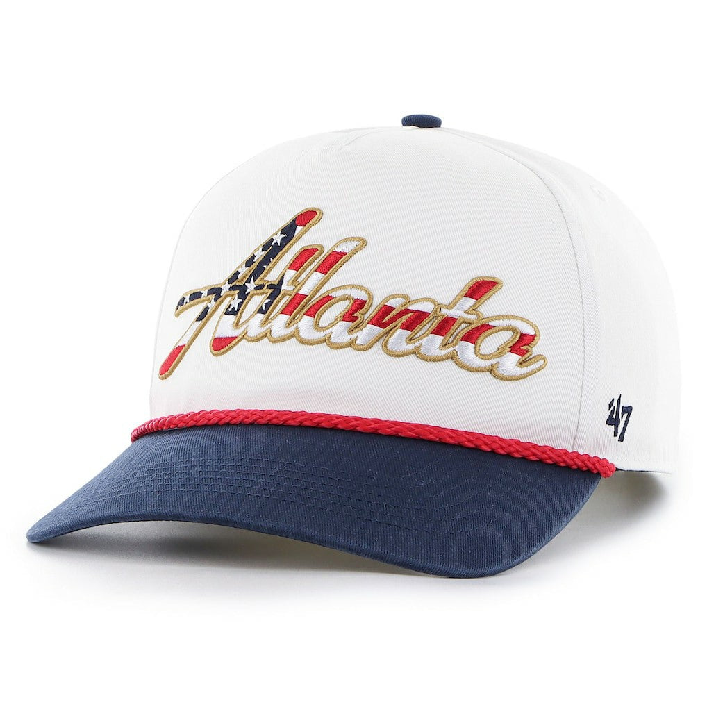 '47 Patriotic Overhand Hitch Adjustable Hat - Atlanta Falcons