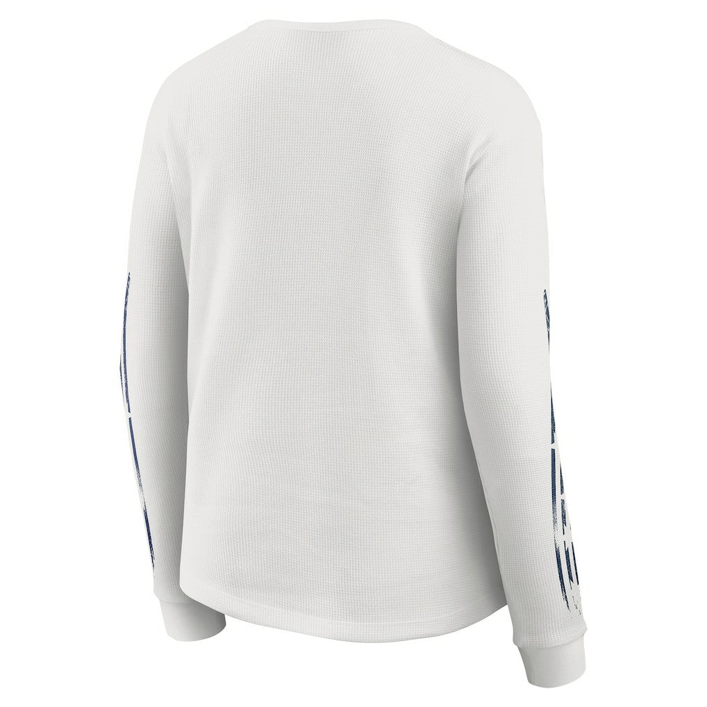 WEAR by Erin Andrews Women's Graphic Waffle Long-Sleeve T-Shirt - Dallas Cowboys