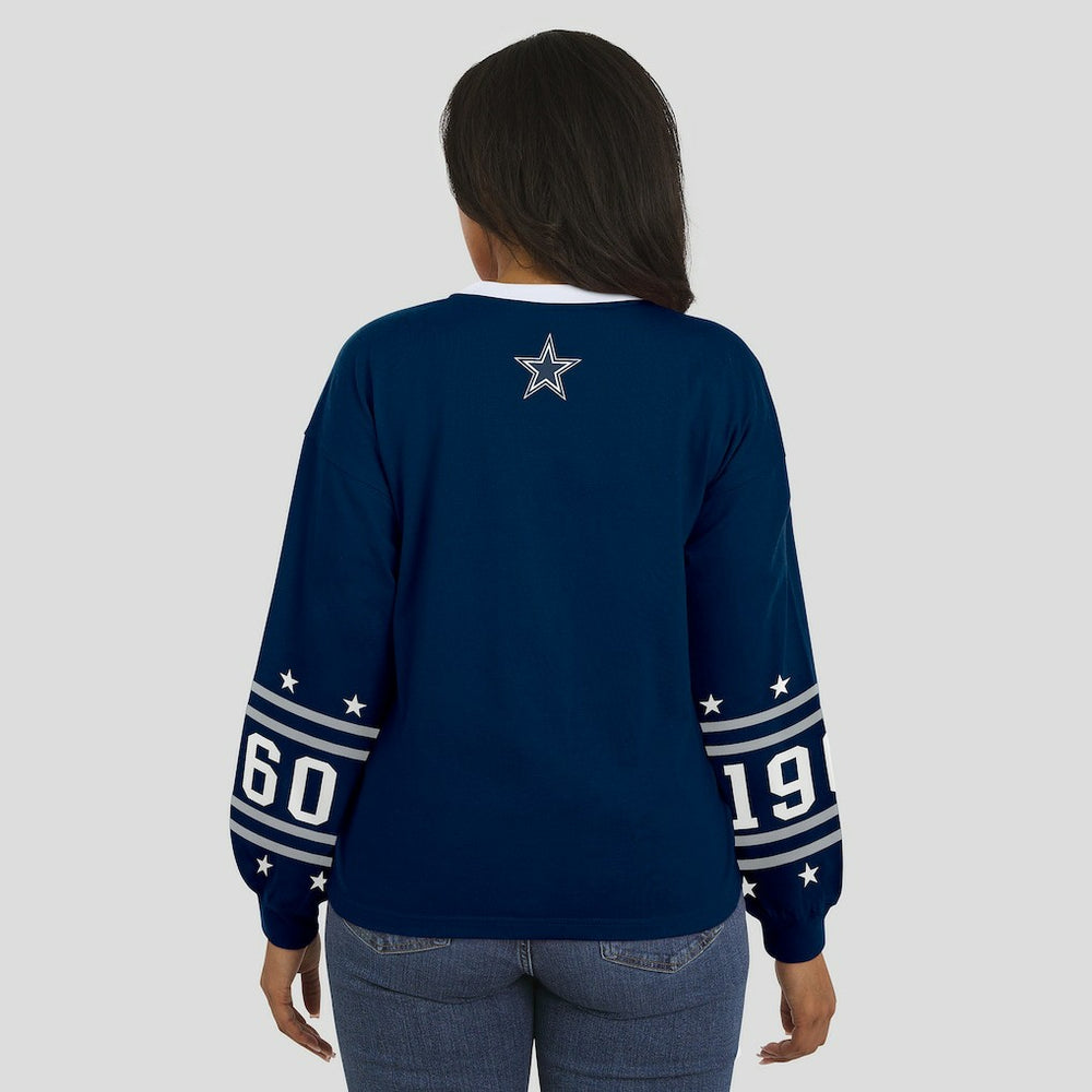 WEAR by Erin Andrews Women's Sport Long-Sleeve T-Shirt - Dallas Cowboys