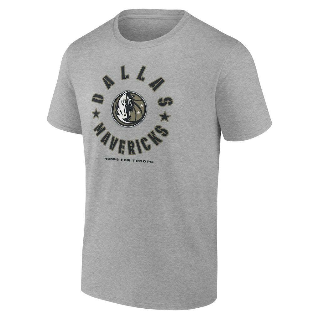 NBA Dallas Mavericks Hoops for Troops T-Shirt sale