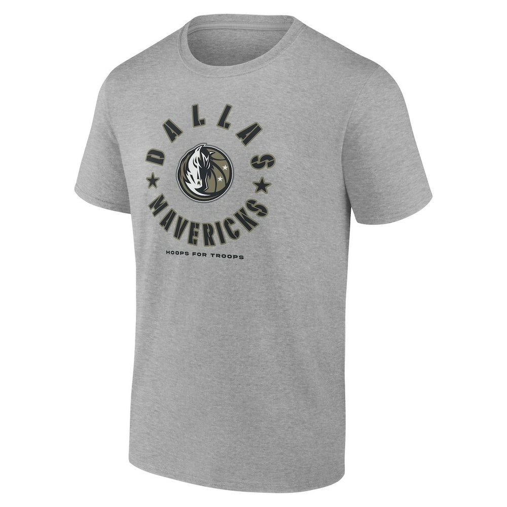 NBA Dallas Mavericks Hoops for Troops T-Shirt sale