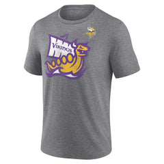 Hot Route Tri-Blend T-Shirt - Minnesota Vikings