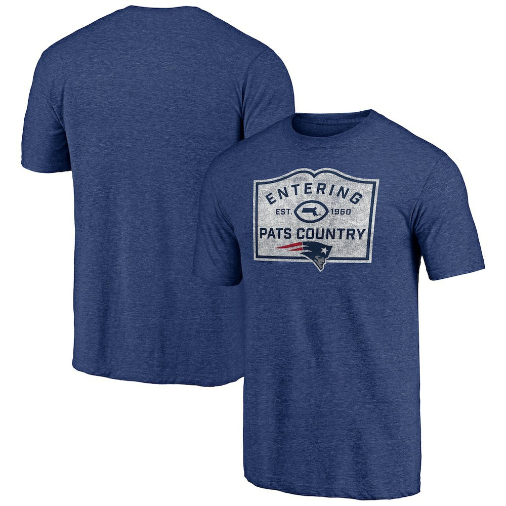 Hot Route Tri-Blend T-Shirt - New England Patriots