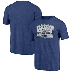 Hot Route Tri-Blend T-Shirt - New England Patriots
