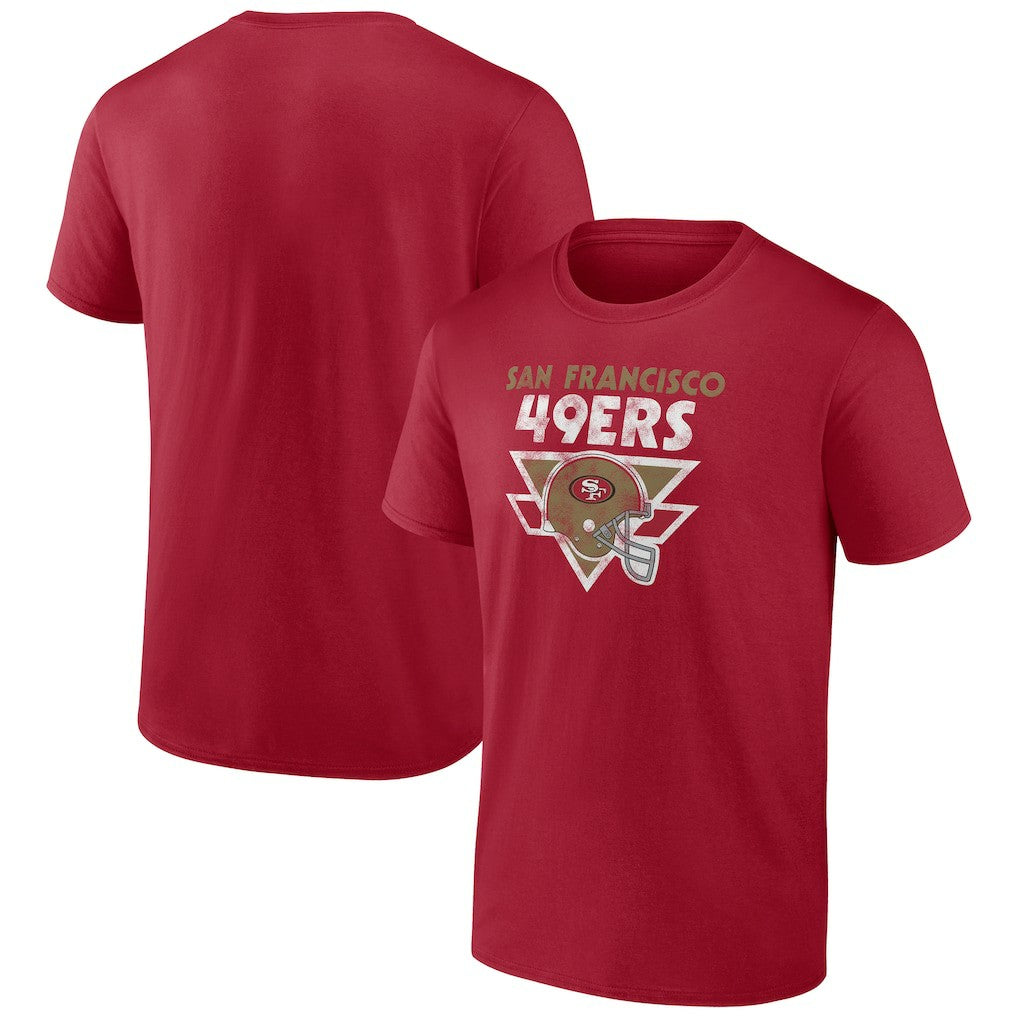 Retro Helmet T-Shirt - San Francisco 49ers