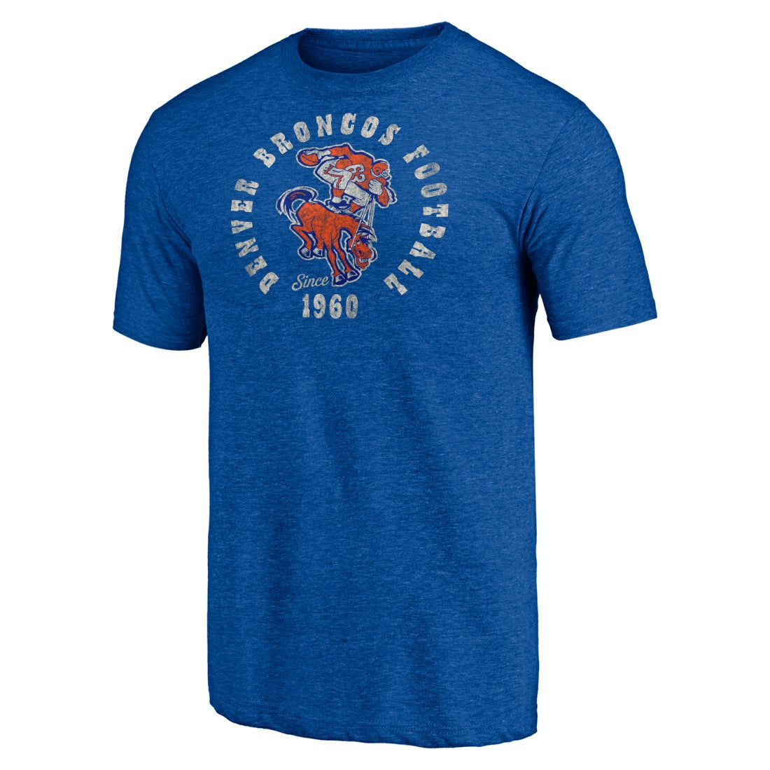 Vintage Tri-Blend T-Shirt - Denver Broncos
