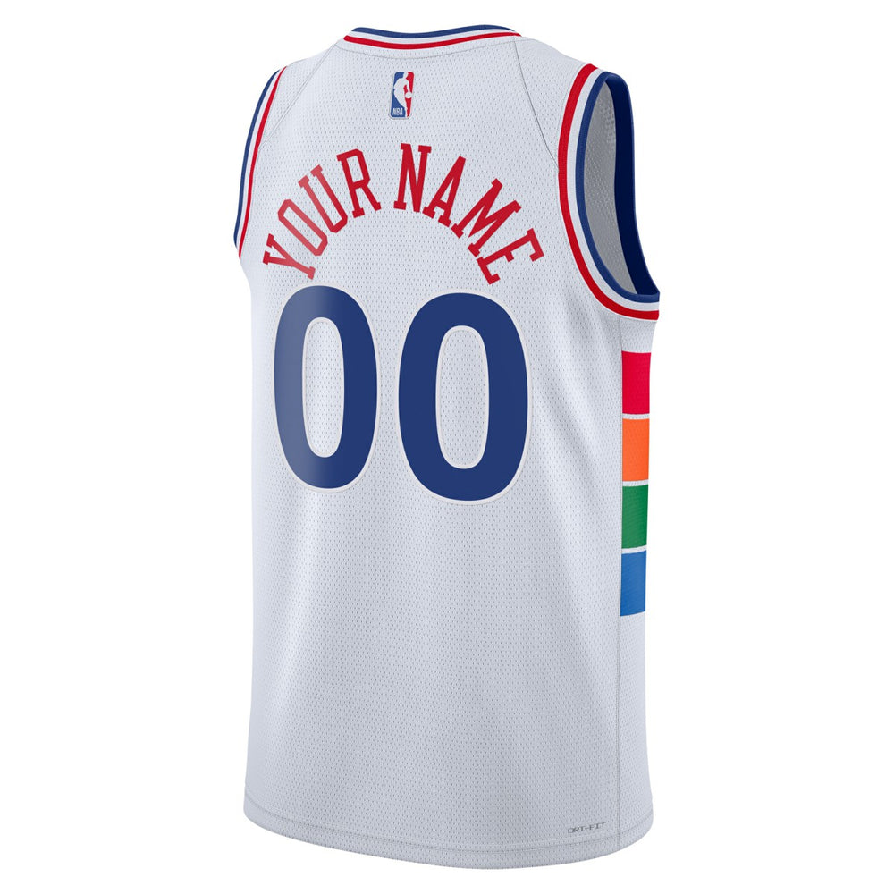NBA Philadelphia 76ers Unisex 2024/25 Custom Swingman Jersey
