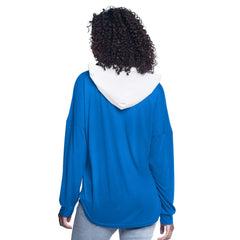 NBA Dallas Mavericks G-III 4Her by Carl Banks Women's Bench Player Oversized Long Sleeve Hooded Top sale