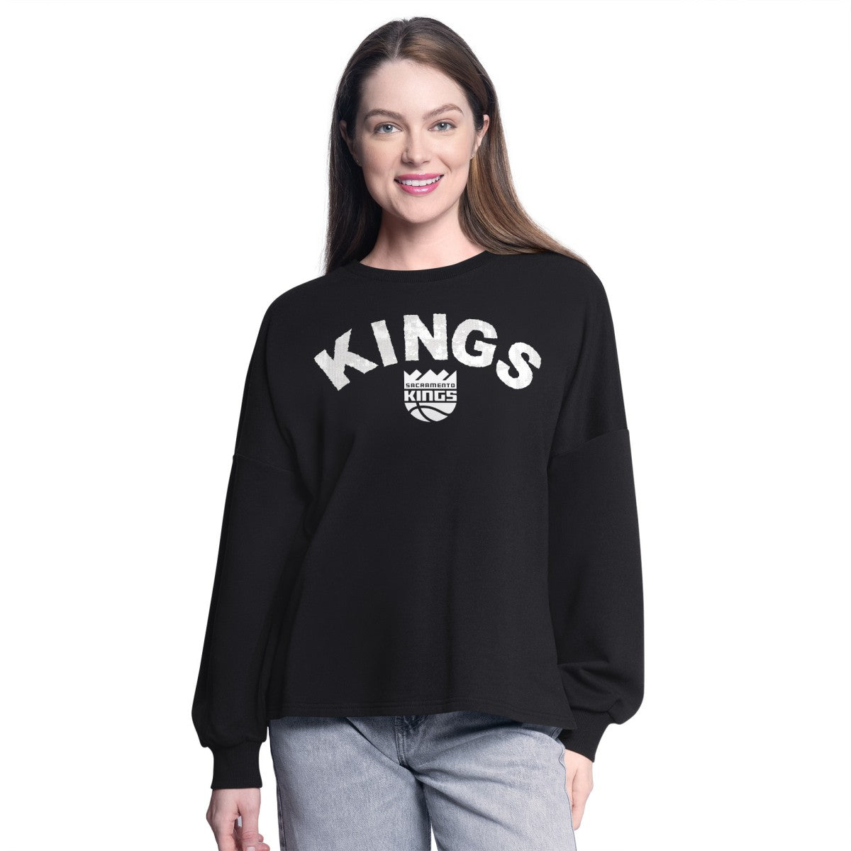 NBA Sacramento Kings G-III 4Her by Carl Banks Women's Athletic Pullover Sweatshirt