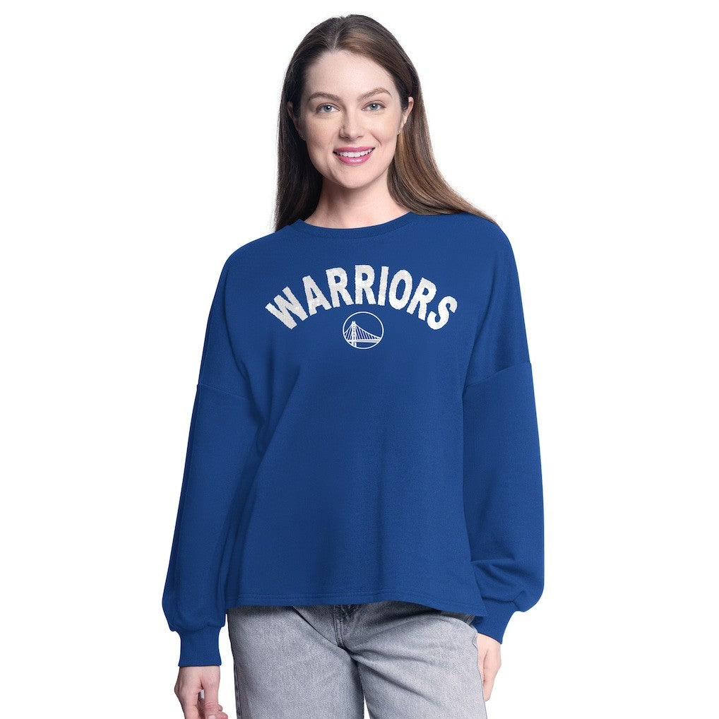NBA Golden State Warriors G-III 4Her by Carl Banks Women's Athletic Pullover Sweatshirt sale