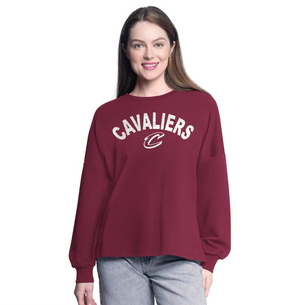 NBA Cleveland Cavaliers G-III 4Her by Carl Banks Women's Athletic Pullover Sweatshirt sale