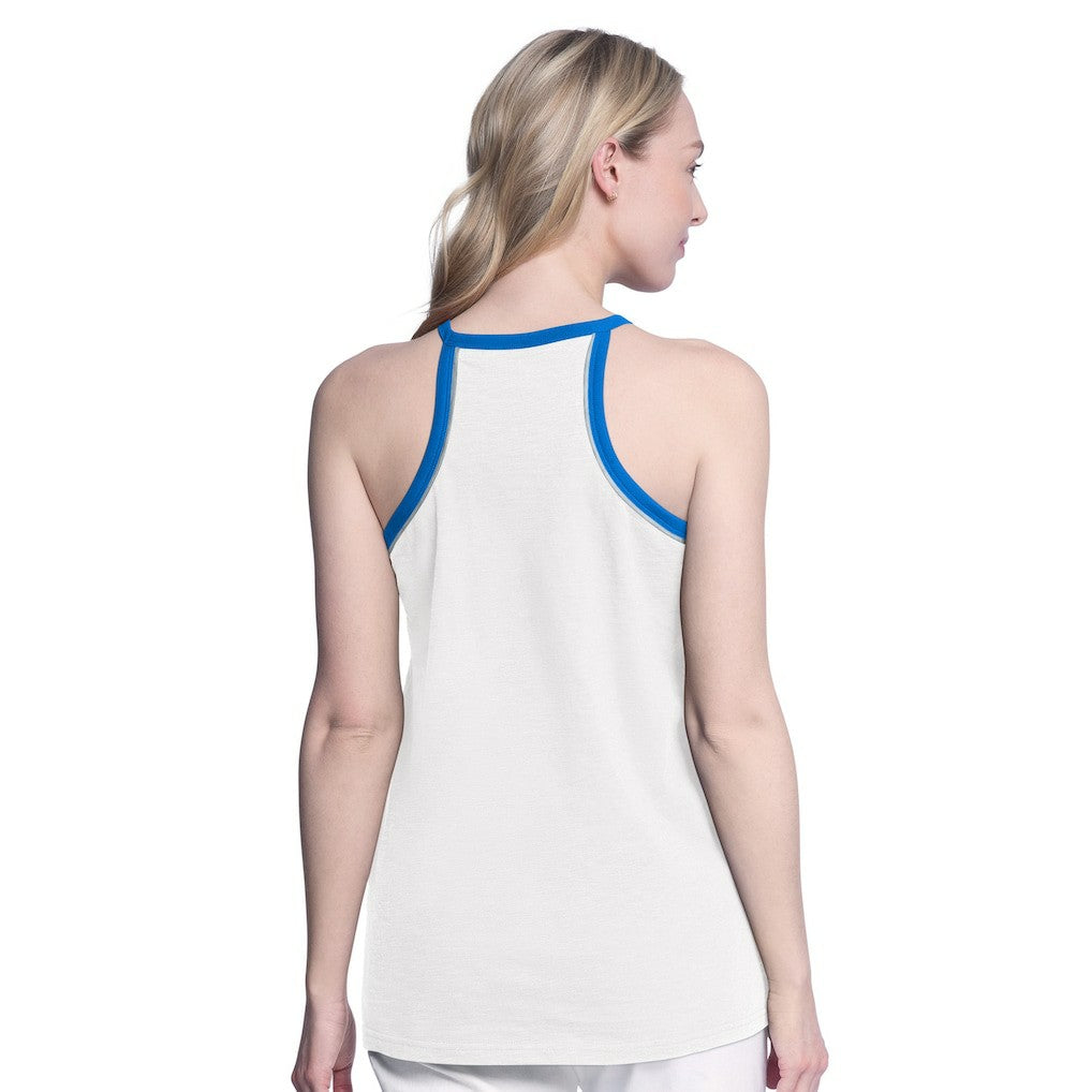 NBA Dallas Mavericks G-III 4Her by Carl Banks Women's Curveball Racerback Scoop Neck Slub Tank Top sale