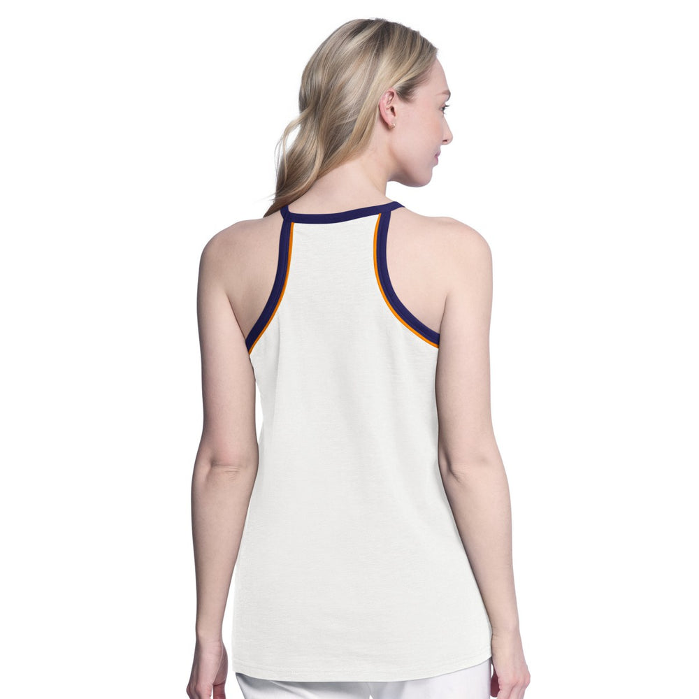 NBA Phoenix Suns G-III 4Her by Carl Banks Women's Curveball Racerback Scoop Neck Slub Tank Top