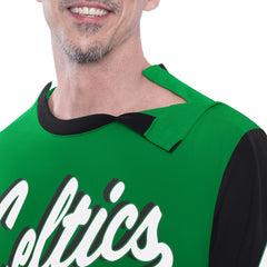 NBA Boston Celtics G-III Sports by Carl Banks Adaptive Rugby Long Sleeve Top