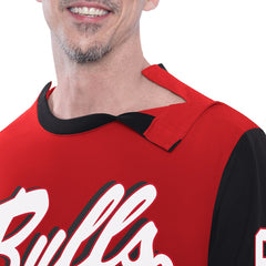 NBA Chicago Bulls G-III Sports by Carl Banks Adaptive Rugby Long Sleeve Top sale