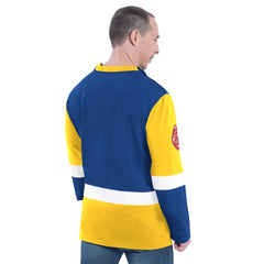 NBA Golden State Warriors G-III Sports by Carl Banks Adaptive Rugby Long Sleeve Top sale