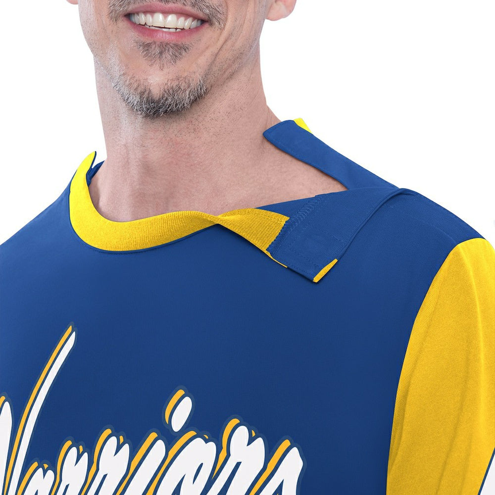 NBA Golden State Warriors G-III Sports by Carl Banks Adaptive Rugby Long Sleeve Top sale