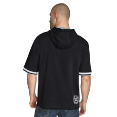 NBA San Antonio Spurs Tommy Jeans Paul French Terry Short Sleeve Pullover Hoodie