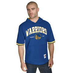 NBA Golden State Warriors Tommy Jeans Paul French Terry Short Sleeve Pullover Hoodie sale