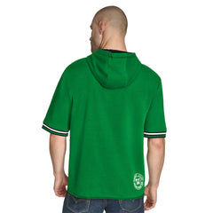 NBA Boston Celtics Tommy Jeans Paul French Terry Short Sleeve Pullover Hoodie