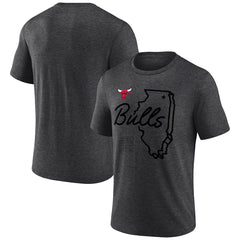 NBA Chicago Bulls Announcer Tri-Blend T-Shirt