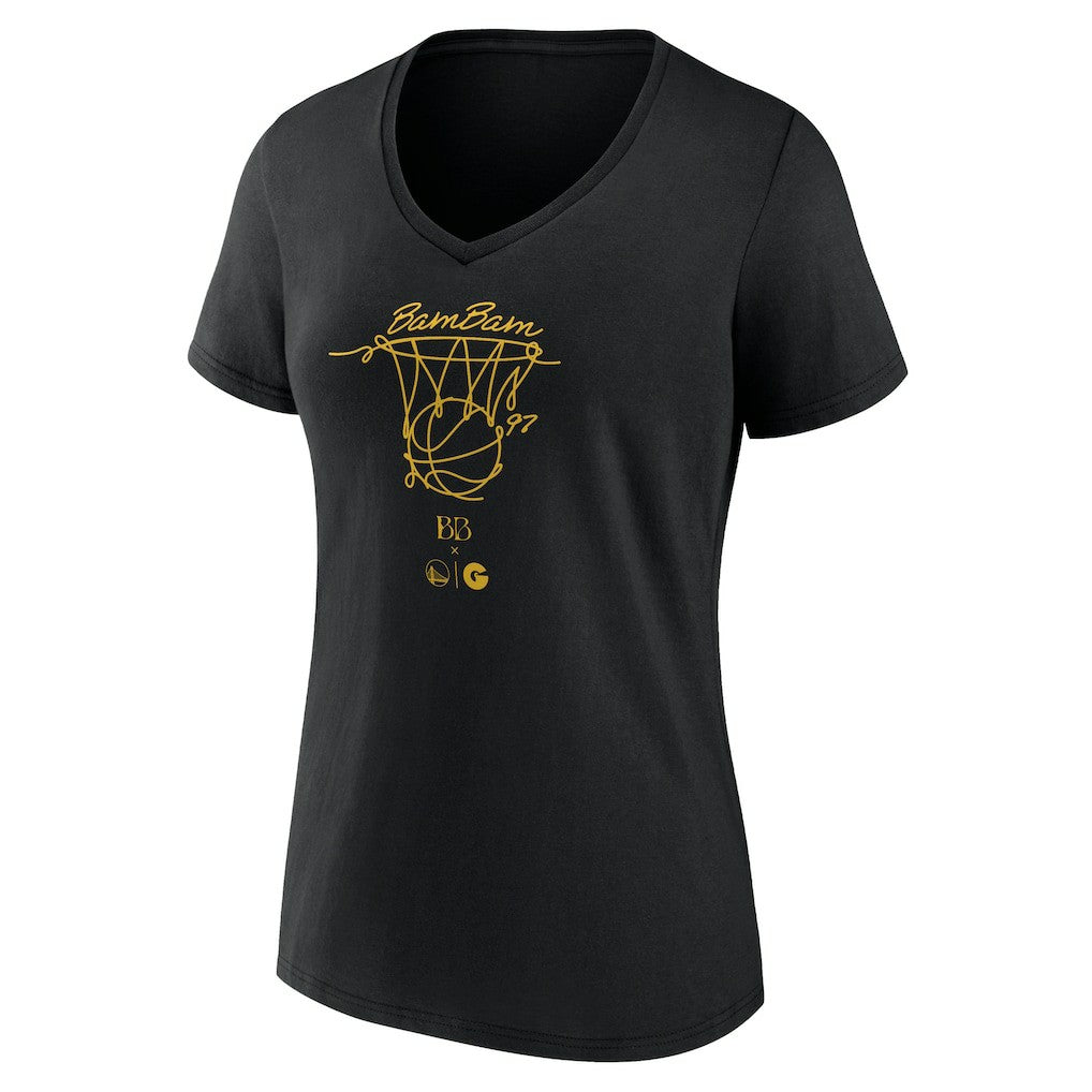 NBA Golden State Warriors Women's Bam Bam V-Neck T-Shirt sale