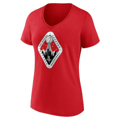 NBA Houston Rockets Women's Team Pride V-Neck T-Shirt