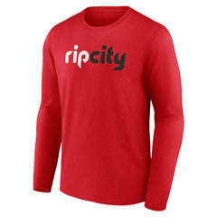 NBA Portland Trail Blazers Alternate Logo Long Sleeve T-Shirt